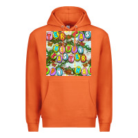 Carrot Happy Easter Seamless Pattern Premium Hoodie - BundleAndBundleShop