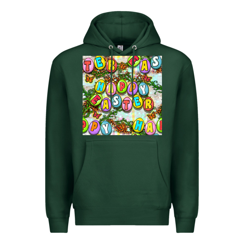 Happy Easter Seamless Pattern Premium Hoodie by BundleAndBundleShop | Teevron