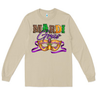 Happy Mardi Gras Carnival Mask Long Sleeve Tee | Teevron
