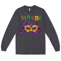 Smoke happy mardi gras carnival mask Long Sleeve Tee - Jasminsmagicworld