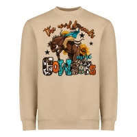 Mushroom the world needs more cowboys Heavyweight Sweatshirt - OliviaCreatesArt