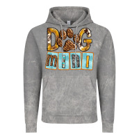 Cloud Rock Dog Mini with Paw Vintage Hoodie - texasbilliewilder