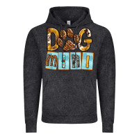 Vintage Black Dog Mini with Paw Vintage Hoodie - texasbilliewilder