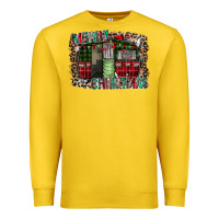 Lemon merry christmas caravan Premium Sweatshirt - CowhideDigitalArt