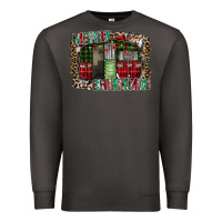 Smoke merry christmas caravan Premium Sweatshirt - CowhideDigitalArt