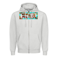 Dove Grey pitch please Zipper Hoodie - BundleAndBundleShop