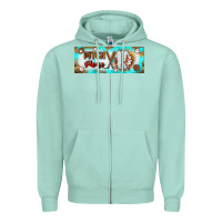 Seafoam pitch please Zipper Hoodie - BundleAndBundleShop