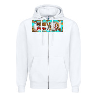 White pitch please Zipper Hoodie - BundleAndBundleShop