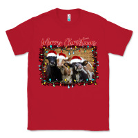 Red Merry Christmas Cows Classic Tee - Bettercallsaul