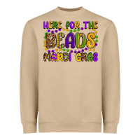 Mushroom here for the beads mardi gras Heavyweight Sweatshirt - OliviaCreatesArt