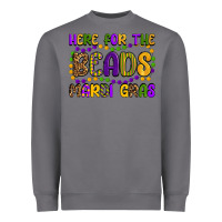 Storm here for the beads mardi gras Heavyweight Sweatshirt - OliviaCreatesArt