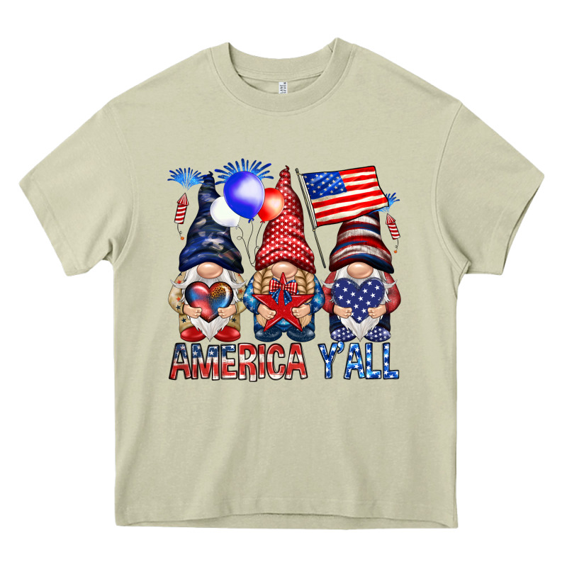 America Yall Heavy Core Tee by NancyCooperArtShop | Teevron