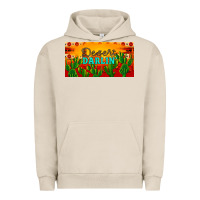 Pigment French Oak desert darlin' aztec desert sunset license plate Urban Hoodie - Artiststas