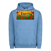 Pigment Pebble Blue desert darlin' aztec desert sunset license plate Urban Hoodie - Artiststas