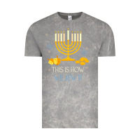 Cloud Rock this is how we jew it funny jewish ugly hanukkah christmas Vintage Tee - minhPixels