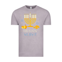 Vintage Zinc this is how we jew it funny jewish ugly hanukkah christmas Vintage Tee - minhPixels