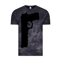 Cloud Black THE SOPRANOS GUN Vintage Tee - minhPixels