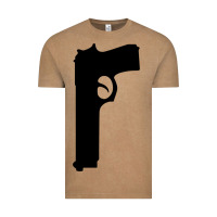 Vintage Coffee THE SOPRANOS GUN Vintage Tee - minhPixels