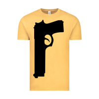 Vintage Mustard THE SOPRANOS GUN Vintage Tee - minhPixels