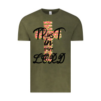Vintage Olive Trust In The Lord Vintage Tee - Bettercallsaul