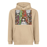 Mushroom easter Heavyweight Hoodie - CowhideDigitalArt