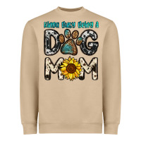 Mushroom kinda busy being a dog mom Heavyweight Sweatshirt - OliviaCreatesArt