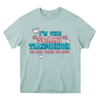 Arona im scary transgender the media warned you about Heavy Core Tee - JahusDesignShop
