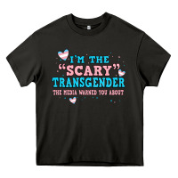 Asphalt im scary transgender the media warned you about Heavy Core Tee - JahusDesignShop