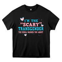 Black im scary transgender the media warned you about Heavy Core Tee - JahusDesignShop