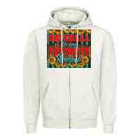 Oatmeal Heather baseball is my favorite season tumbler Zipper Hoodie - BundleAndBundleShop
