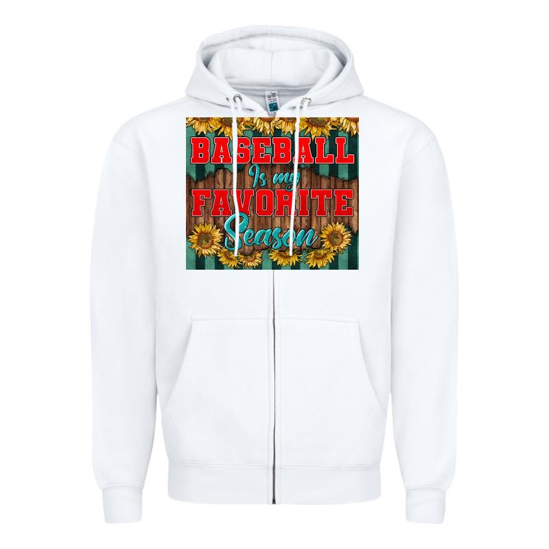 Baseball Is My Favorite Season Tumbler Zipper Hoodie by BundleAndBundleShop | Teevron