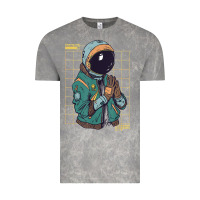 Cloud Rock astronaut space travel retro aesthetic streetwear t shirt Vintage Tee - minhPixels