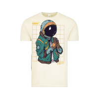 Vintage Arctic astronaut space travel retro aesthetic streetwear t shirt Vintage Tee - minhPixels