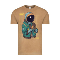 Vintage Camel astronaut space travel retro aesthetic streetwear t shirt Vintage Tee - minhPixels