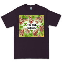 Plum tis the season christmas tree cake Premium Tee - MaliasSmallBusiness
