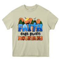 Mossy faith can move mountains Heavy Core Tee - MaliasSmallBusiness