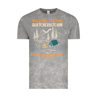 Cloud Rock welcome to camp quitcherbitchin camping camp quitcherbitchin Vintage Tee - minhPixels
