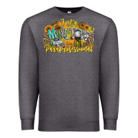Charcoal Heather just small town paraprofessional Premium Sweatshirt - CowhideDigitalArt