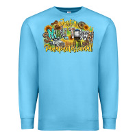 Ocean Blue just small town paraprofessional Premium Sweatshirt - CowhideDigitalArt