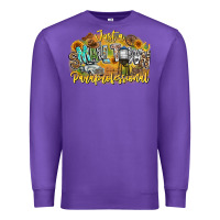 Purple just small town paraprofessional Premium Sweatshirt - CowhideDigitalArt