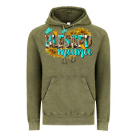 Vintage Olive Blessed Mama Vintage Hoodie - texasbilliewilder