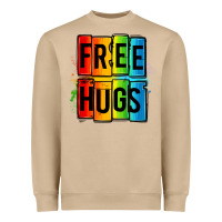 Mushroom free hugs Heavyweight Sweatshirt - OliviaCreatesArt