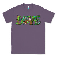 Lavender love with shamrock Classic Tee - RanaPortraitStore