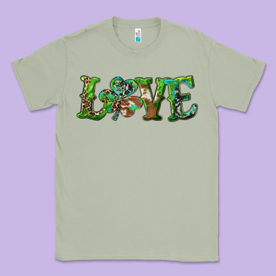 Love With Shamrock Classic Tee Designed By Ranaportraitstore
