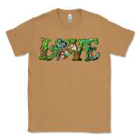 Toasted Coconut love with shamrock Classic Tee - RanaPortraitStore