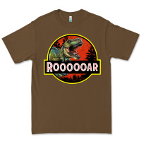 Cacao t rex roaring Premium Tee - RanaPortraitStore