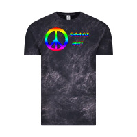 Cloud Black Peace Out Vintage Tee - Bettercallsaul
