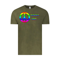 Vintage Olive Peace Out Vintage Tee - Bettercallsaul