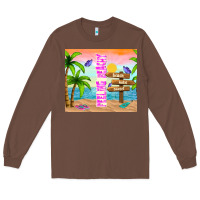Chestnut feeling beachy Long Sleeve Tee - TumblerDesignByShophia