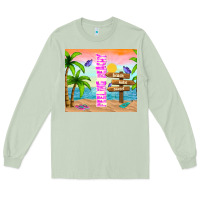 Matcha feeling beachy Long Sleeve Tee - TumblerDesignByShophia